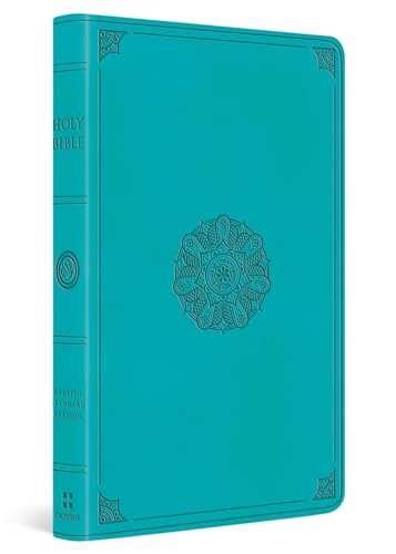 ESV Large Print Value Thinline Bible (Trutone, Turquoise, Emblem Design): English Standard Version, Turquoise, Emblem, TruTone, Value Thinline Bible